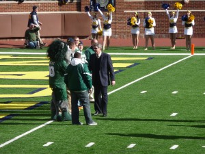 SlipperyRockvisits UM